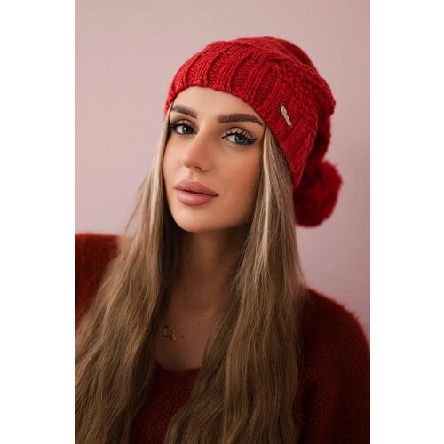 Kesi Cap with fleece Sandra K210 raspberry Cene
