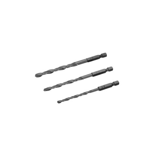 Stanley 3-dijelni set burgija za metal 4-6 mm HSS HEX STA50068 Slike
