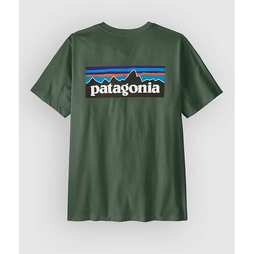 Patagonia P-6 Logo T-shirt canopy green Slike