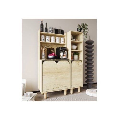 Hanah home vi&amp;scaron;enamenska polica parma 3 sapphire hrast Slike
