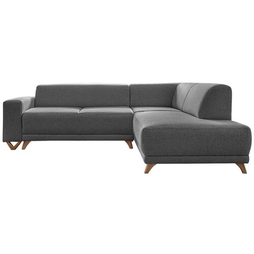 Miuform Siva sklopiva/s prostorom za odlaganje kutna garnitura (s desnim kutom/u obliku slova L) Classy Sophie &amp;ndash; Slike