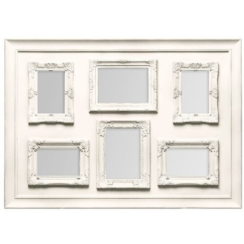 Premier Housewares Kremno bel plastičen okvir 78x56 cm &amp;ndash; Slike