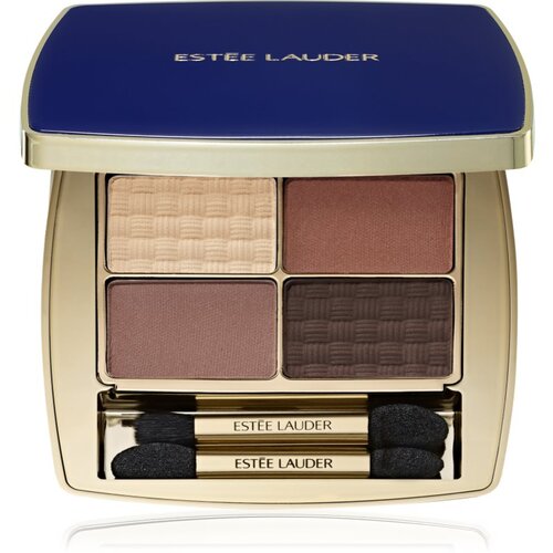 Est&amp;eacute;e Lauder Pure Color The Essential Eyeshadow Quad paleta senčil za oči z aplikatorjem odtenek Gallery Hop 4 g Slike