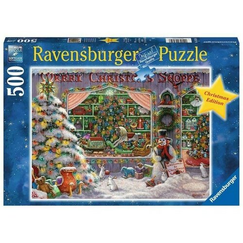 Ravensburger puzzle (slagalice) - Božic´na prodavnica Slike