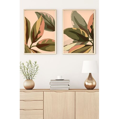 WALLXPERT Uramljena slika Huhu23, 35x50 cm , 2 dijela Cene
