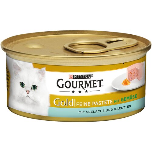 Gourmet Ekonomično pakiranje Gold Mousse 24 x 85 g - Morski losos i mrkva Cijene
