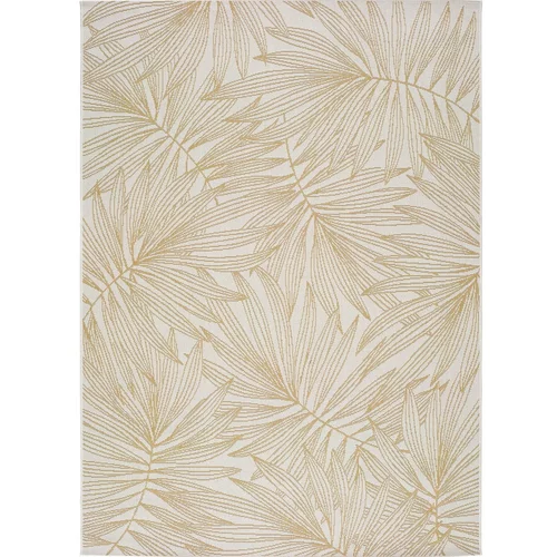 Universal Bež vanjski tepih Hibis Leaf, 160 x 230 cm