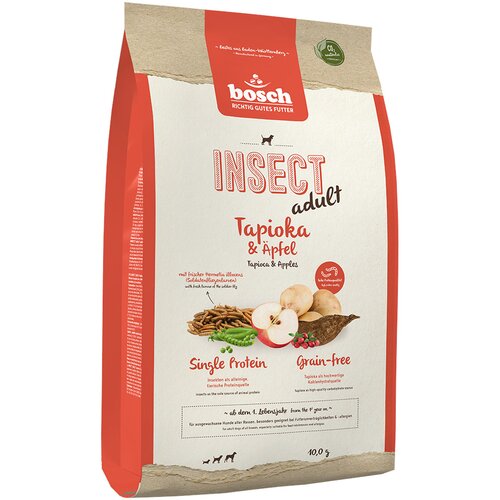 Bosch Adult Insect, jabuka i tapioka - 2 x 10 kg Cijene