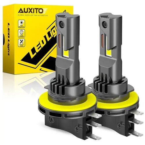 Auxito H15 LED Farovi 6000K 1:1 Dizajn sa Turbo Ventilatorom DD-GF-H15 Set 2 kom Cene