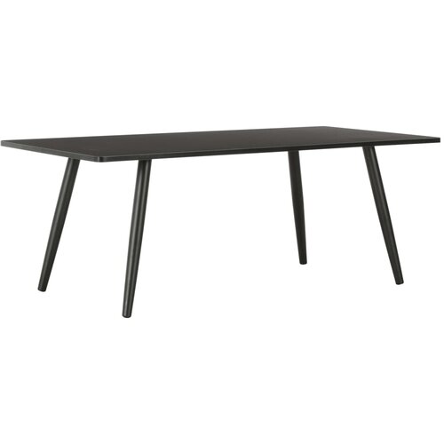 vidaXL Klubska mizica črna 120x60x46 cm Cene