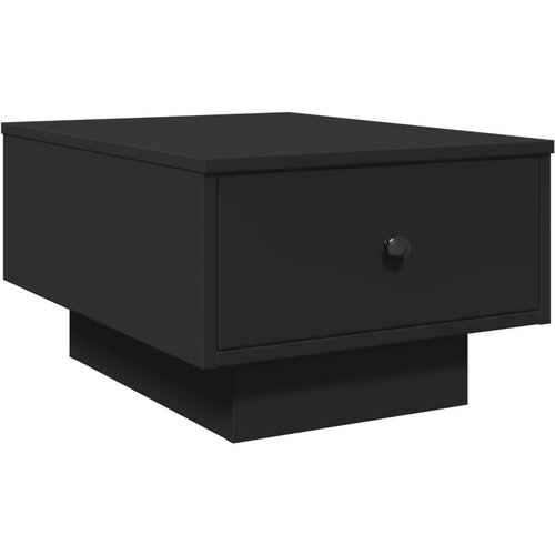  Stolić za kavu crni 60 x 45 x 31 cm od konstruiranog drva Slike
