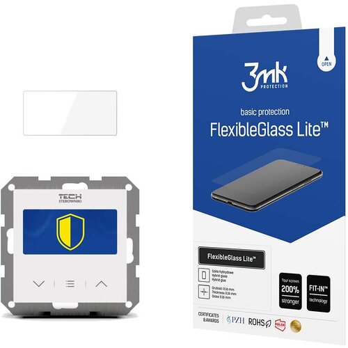 3mk FLEXIBLEGLASS LITE ZA SOBNI REGULATOR F2Z KALJENO STEKLO, (21975493) Slike