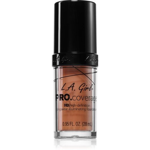 L.A. Girl Cosmetics PRO. Coverage tekoči puder za osvetljevanje odtenek Tan 28 ml Cene