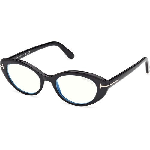 Tom Ford Ženski okvir za dioptrijske naočare Blue block 0FT6092-B 150, Crni Slike