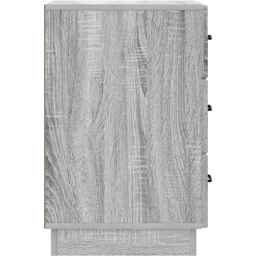  Noćni ormar Siva sonoma 43 x 41 x 63,5 cm Konstruirano drvo Slike
