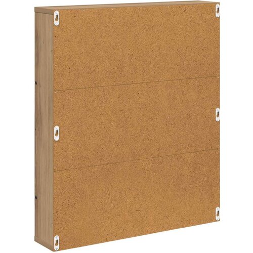  Polica za časopise Zidne 2 pcs Umjetnički hrast 60 x 12 x 70 cm Slike