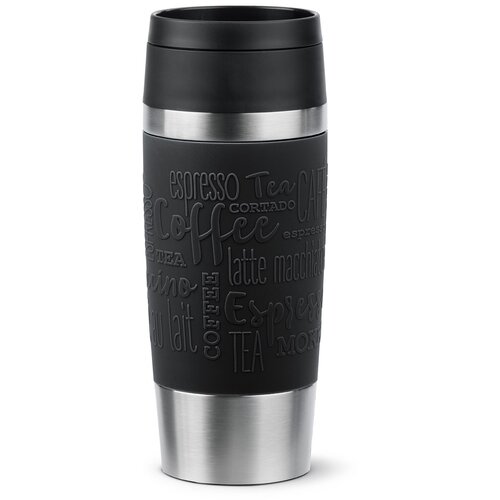 Emsa Travel Mug Classic N2020200 travel mug 360 ml Black, Stainless steel Stainless steel Slike