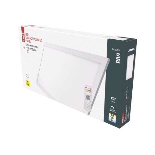  LED stropno svetilo RIVI 30x60, 25W, zatemnilno, nastavljiva CCT Slike