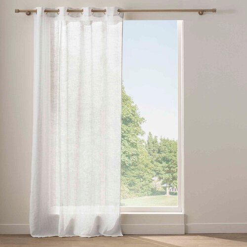 Douceur d int&amp;eacute;rieur Bijela zavjesa 140x240 cm Yoko &amp;ndash; Slike