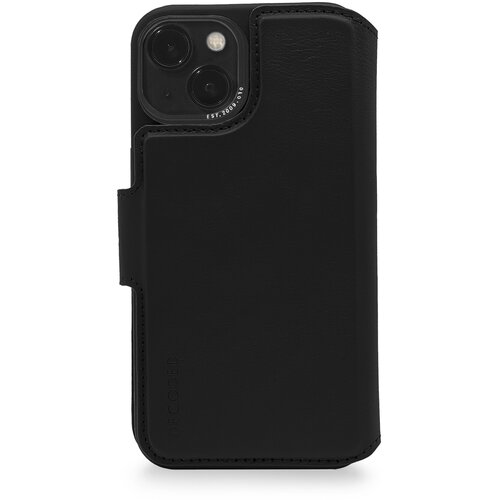 Decoded leather magsafe modu wallet iphone 14 plus black Slike