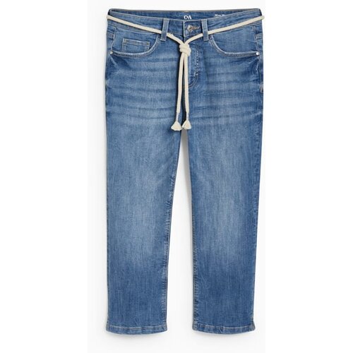 CA ženske kratke farmerke, slim fit, plave Slike