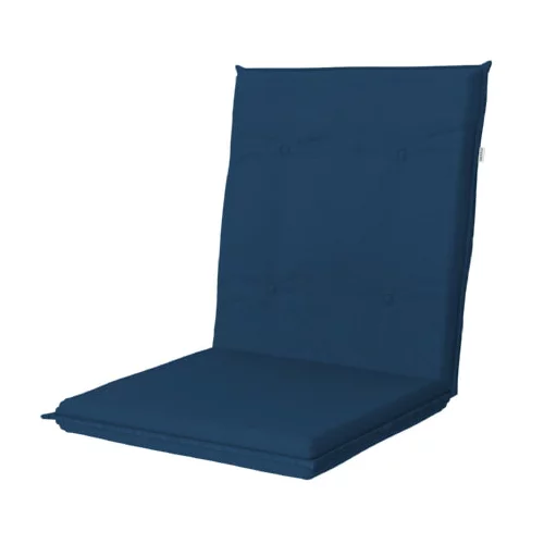 Doppler Blazina za stol z nizkim naslonom Star (d 100 x š 48 x v 5 cm, temno modra)