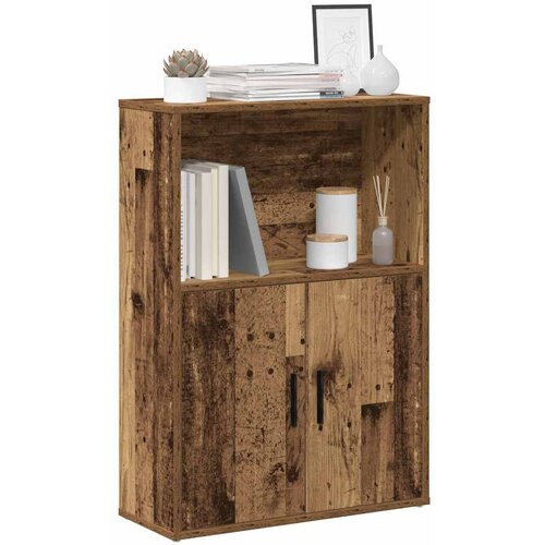  Regal za knjige boja starog drva 60x24x85 cm konstruirano drvo Cijene
