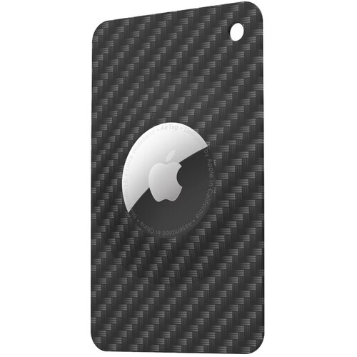 INF TPU ogljikov videz, tanek črn kartični ovitek za Apple AirTag 1/2, (5000264467) Cene