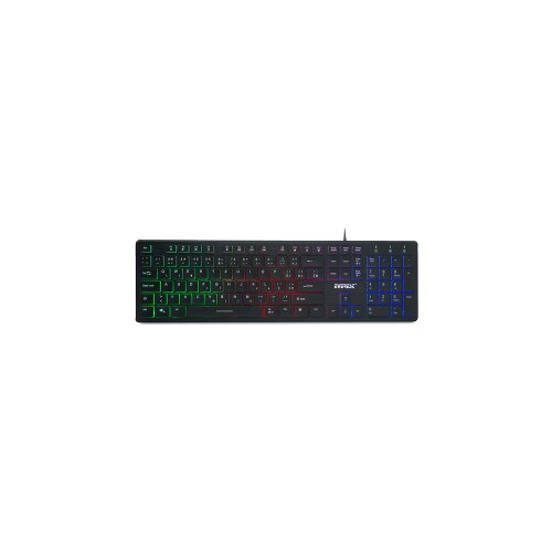  Tastatura Everest KB-840 Black Color Backlit USB, BiH layout Cene