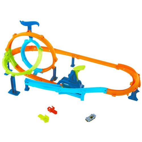 Mattel Hot Wheels: Kaskaderski komplet proge z dvojno zanko - Slike