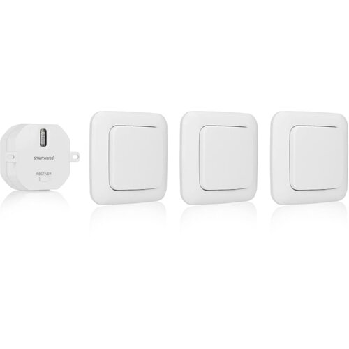 Smartwares Stikalo za luč za spalnico komplet 8x8x1,7 cm bele barve, (20771861) Cene