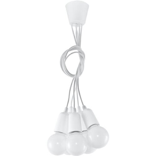Nice Lamps Bijela viseća svjetiljka &amp;oslash; 25 cm Rene &amp;ndash; Slike