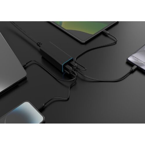 Gembird USB punjač 2xType-C + 2xUSB-A 4-port 100 W GaN USB PowerDelivery fast charger, black, GEMBIRD, TA-UC-2A2C-PD100-01-BK Slike