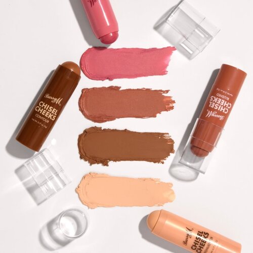 Barry M Chisel Cheeks kremasto rumenilo u sticku duo balen&amp;iacute; 2x5 g Slike