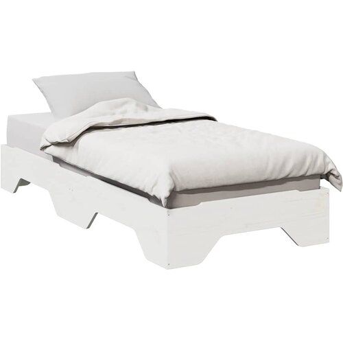 VidaXL posteljni okvir brez vzmetnice ga je mogoče zlagati 90x190 cm Slike