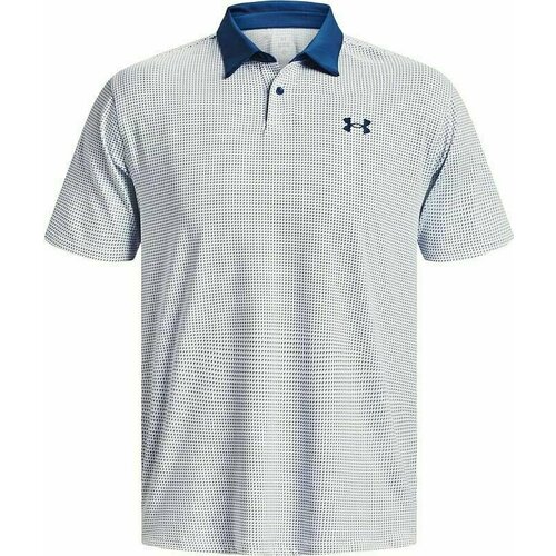 Under Armour Men&amp;#039;s UA T2G Printed Polo White/Blue Mirage M Slike