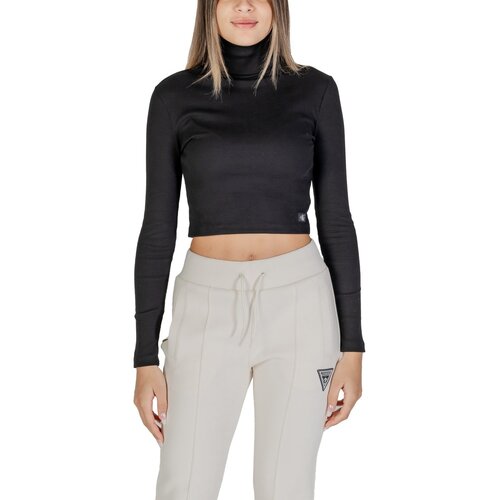 Calvin Klein Jeans WOVEN LABEL RIB ROLL J20J224196 Crna Cijene