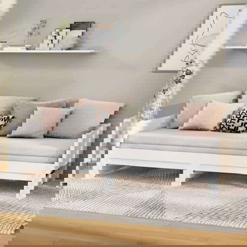  Izvlečna dnevna postelja bela trdna borovina 2x(80x200) cm, (20787935) Cene