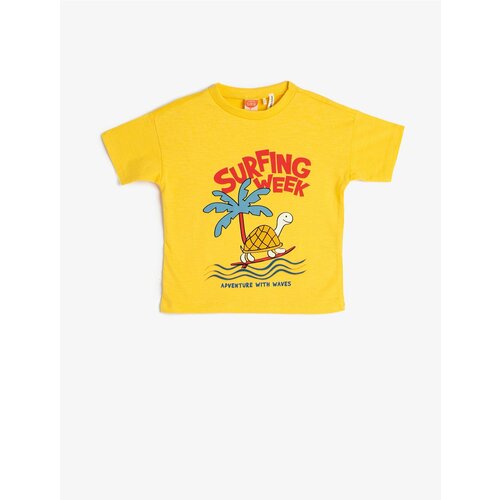 Koton T-Shirt - Gelb Cene