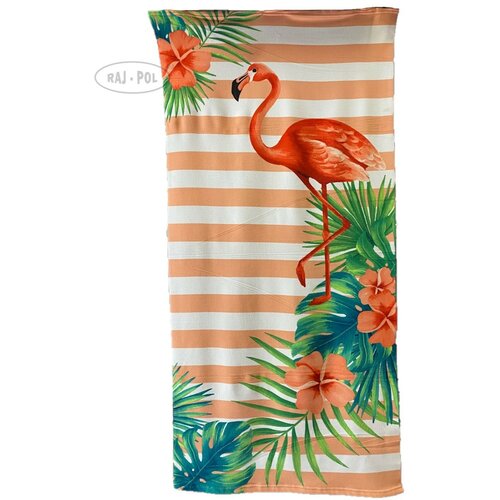 Raj-Pol Unisex's Towel Red Flamingo Cene