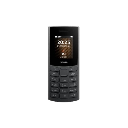 Nokia 105 2G dual SIM mobilni telefon crna Slike