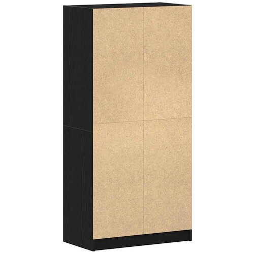  Highboard Crni hrast 68 x 37 x 142 cm Slike