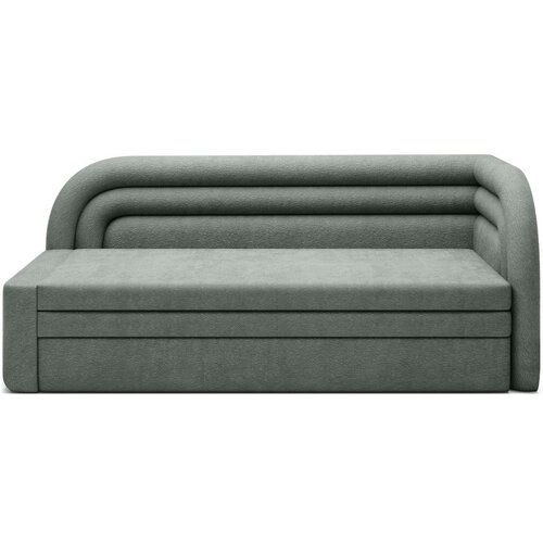 ELTAP Zelena sklopiva/s prostorom za odlaganje sofa od šenila s desnim kutom 223 cm Fabillo – Cijene