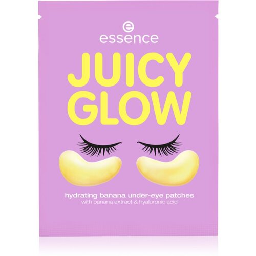 Essence JUICY GLOW BANANA maska za oči za okoloočno područje 2 kom Slike