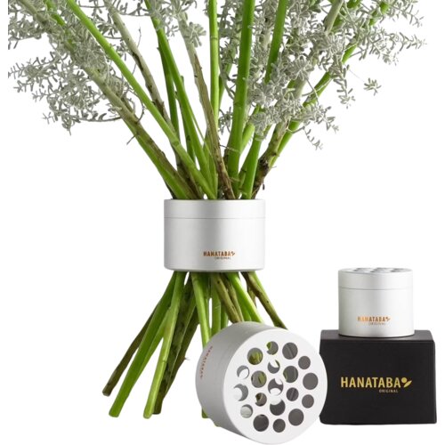 Hanataba 2-delni set &amp;quot;Bouquet Twister&amp;quot; - srebrna Slike