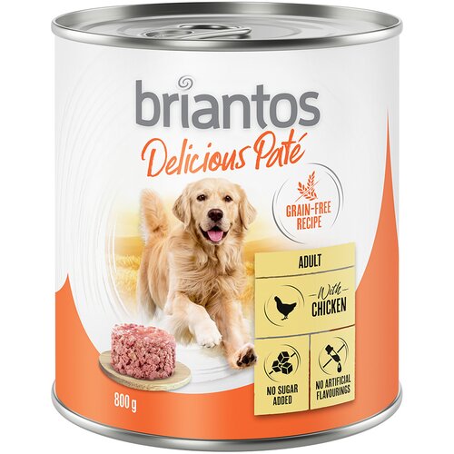 briantos Delicious Paté 24 x 800 g - Piletina Cijene