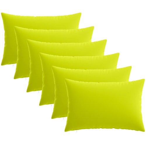  Presvlaka za jastuk 6 pcs HEERLEN Svijetlo zelena. 50 x 80 cm Cene