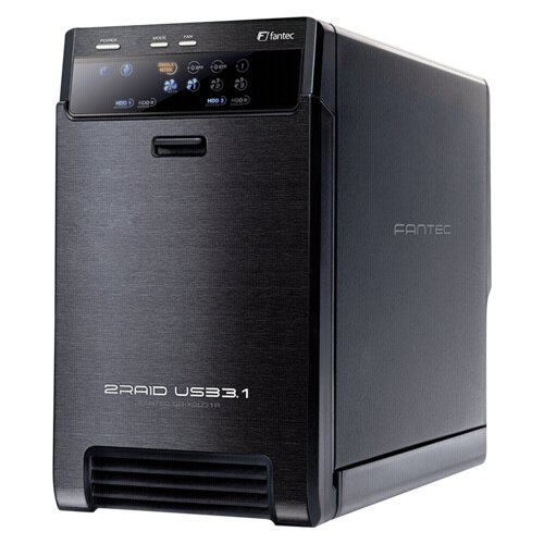 Fantec QB-X2U31R black 2 x 3,5 SATA Raid HDD USB 3.1 Cene