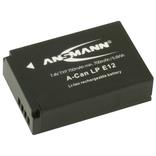 Ansmann A-Can LP-E12 akumulatorska kamera Nadome&scaron;ča originalno baterijo (kamera) LP-E12 7.4 V 750 mAh, (20414413) Cene