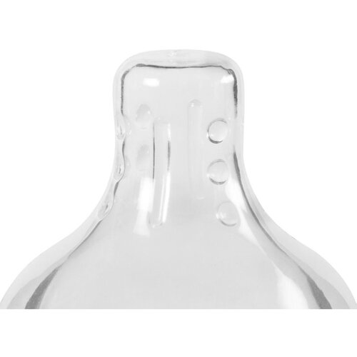 Baboo Liquid Silicone Teat Thick Liquids cucelj za stekleničko 6m+ 2 kos Slike